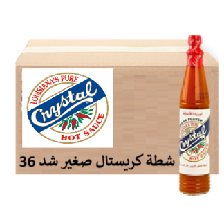 كريستال شطة حارة 88 مل - (كرتون 36عبوة)